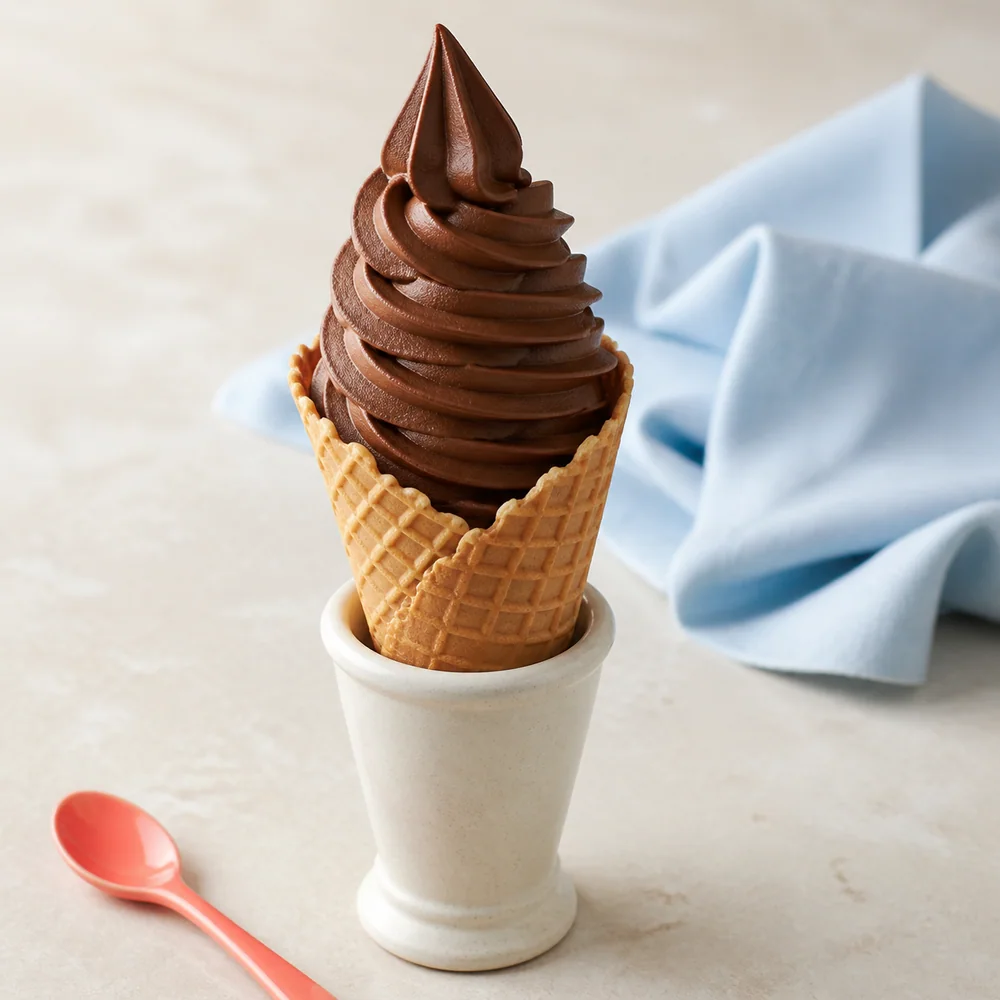 Glace à l’italienne chocolat maison