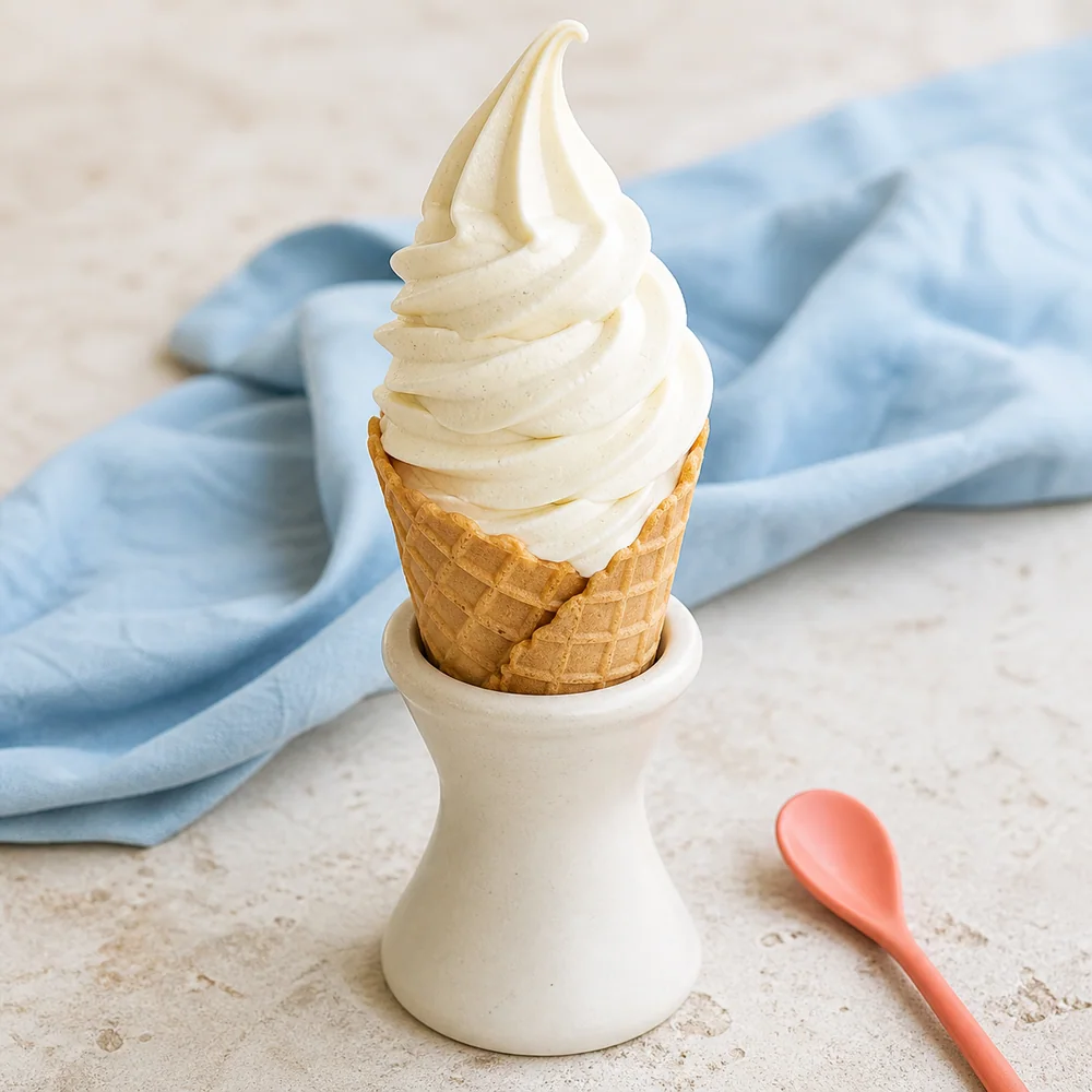 Glace à l’italienne vanille maison maison