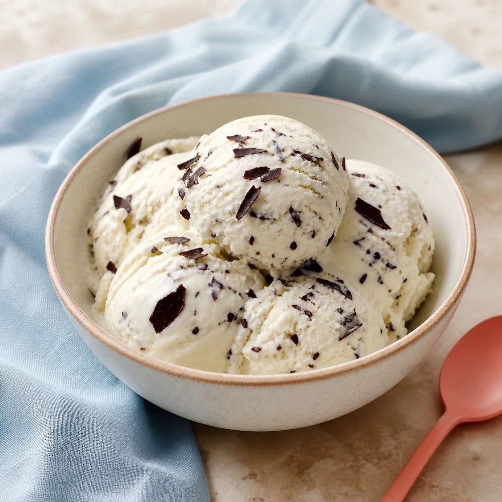 Glace stracciatella maison